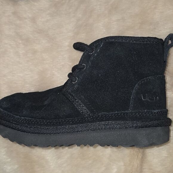UGG NEUMEL II BLACK SUEDE BOOTS, SIZE 10 - Picture 3 of 11